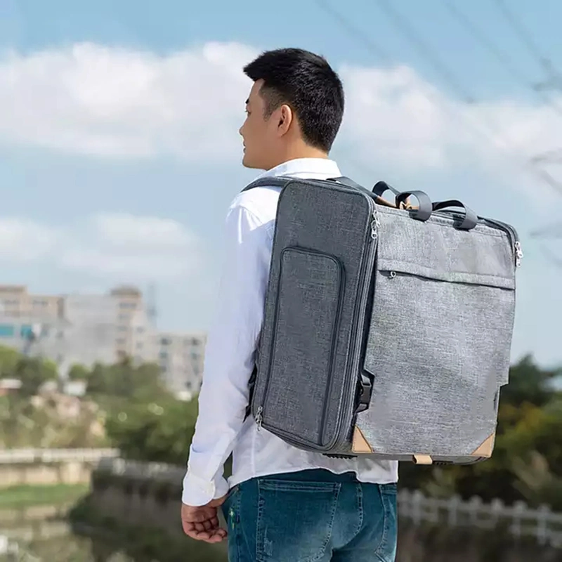 Travel Pet Carrier Foldable Breathable Mesh Pet Backpack for Cat Dog