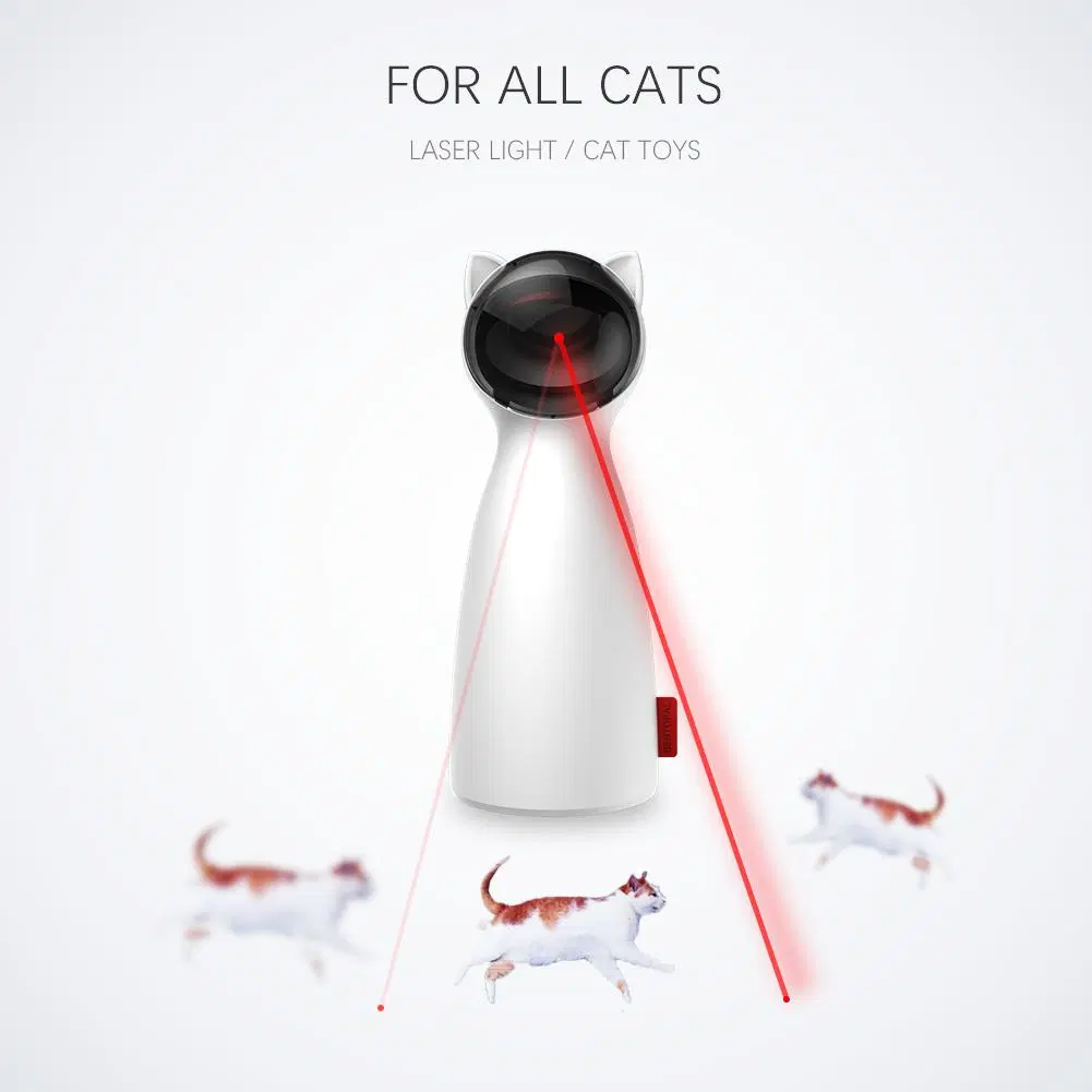 Automatic Cat Toys Interactive Smart Teasing Pet LED Laser Funny Handheld Mode Electronic Pet for All Cats Laserlampje Kat