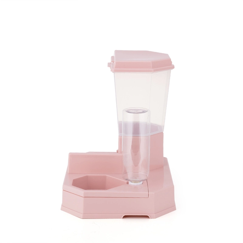Tc3078 Plastic Combo Pet Self Feeder and Self Waterer for Dog
