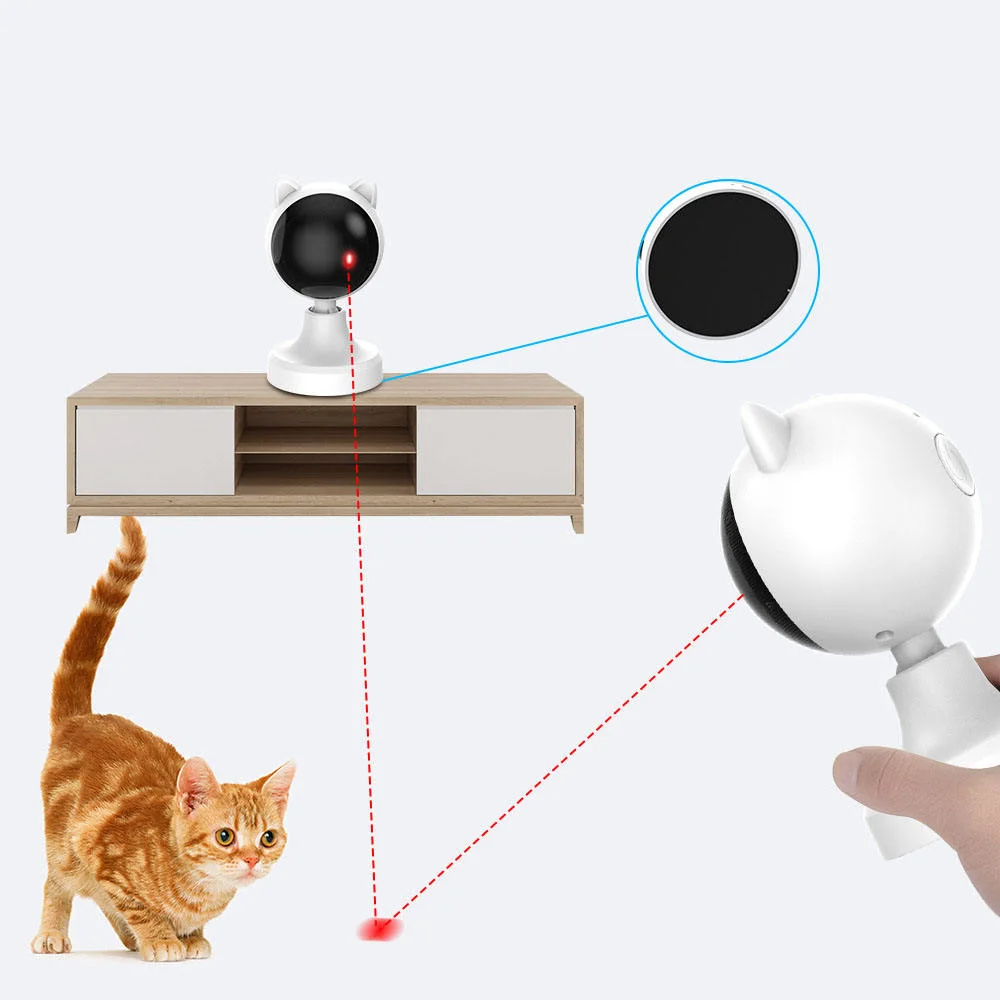 New Design USB Charging Electronic Automatic Light Ball Toy Pet Cat Laser Toy