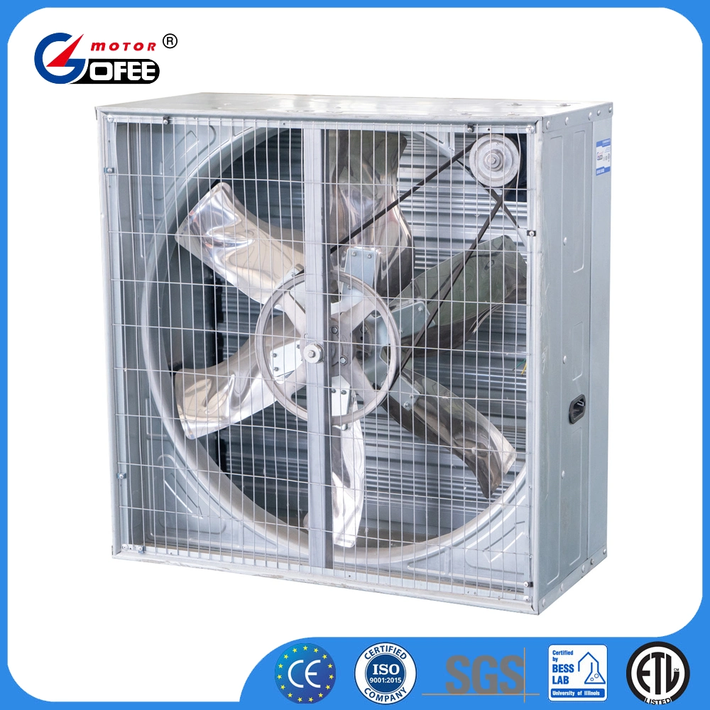Greenhouse High Air Output Heavy Duty Belt Drive Fan Galvanized Exhaust Fan