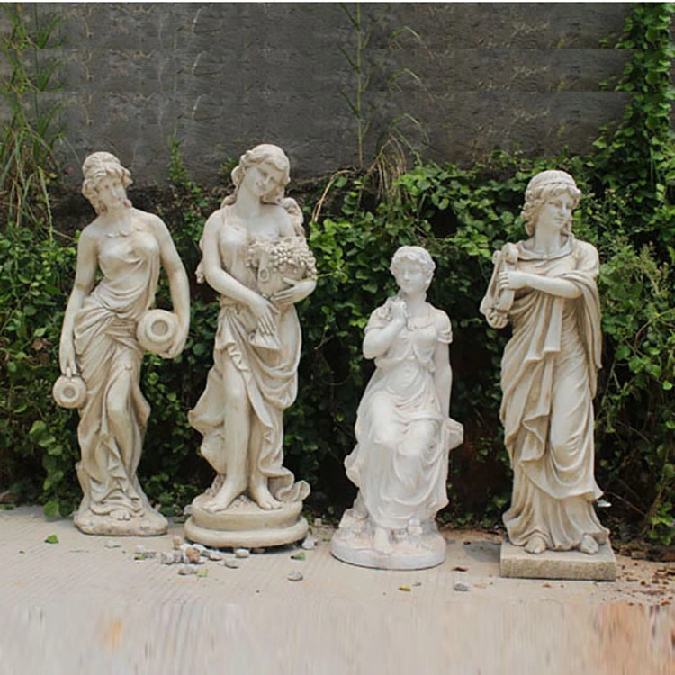 MGO Garden Ornament Statue Girl Sculpture for Sale