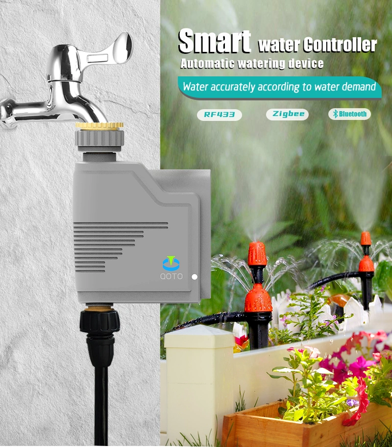 Greenhouse Automatic Irrigation System Yard Garden Farm Drip Water Timer Irrigation Controller Sprinkler Watering Timer