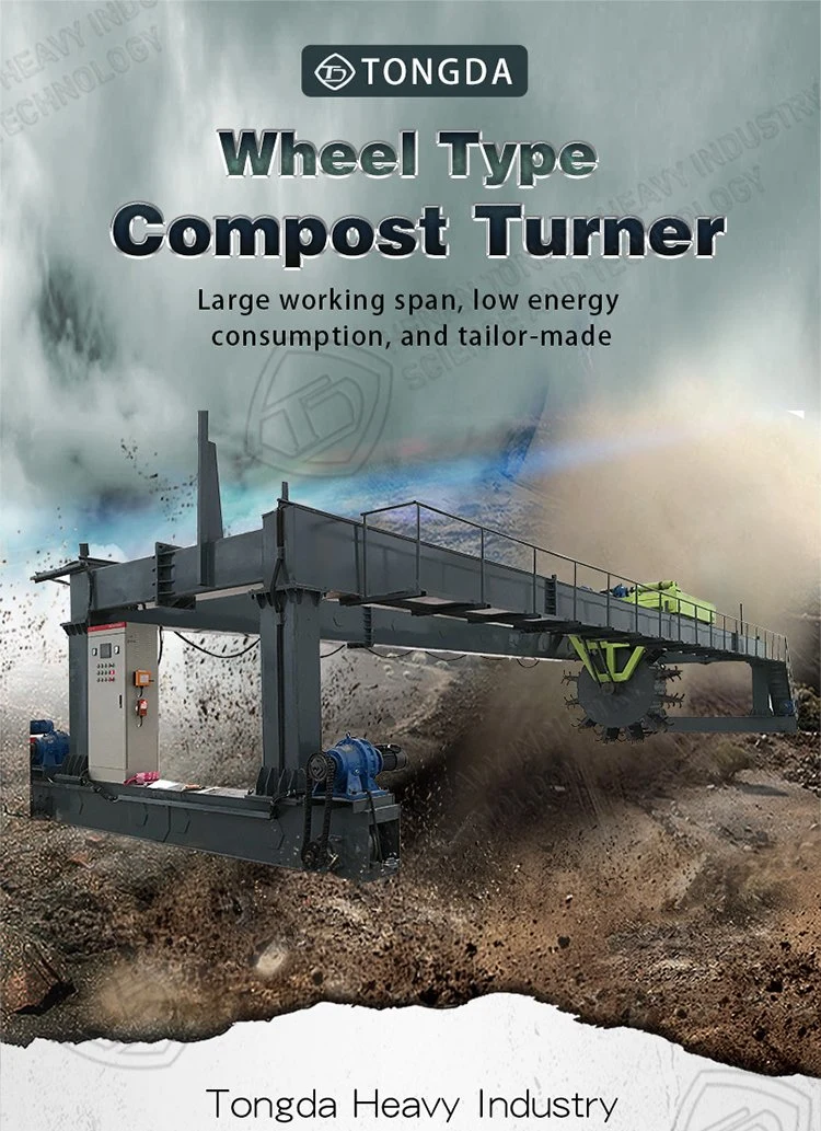 Efficient Transmission Industrial Chicken Waste Composting Machine to Make Compost