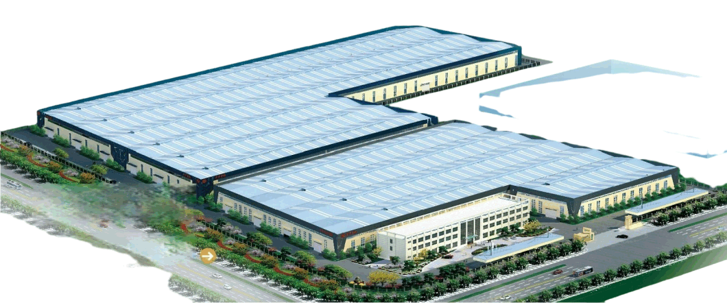 Made in China Custom Prefabricated Engineered Metal Structural Steel/ Construction Prefab Warehouse/ Workshop/ Factory Storage Building/Blueberry Garden