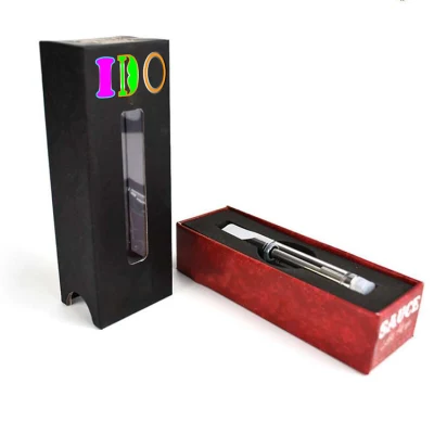 Custom Logo Exclusive Child Proof Cartridge Paper Packaging Box Disposable Boxes Cardboard Packaging 510 Carts Display Window