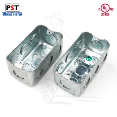 Electrical Metal Conduit Box 4X2 Rectangular Box Electrical Handy Box Junction Box