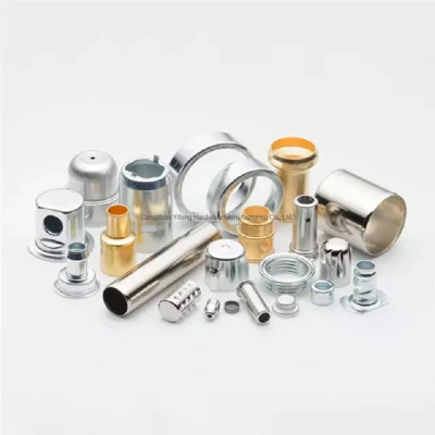 Factory Direct Custom Metal Stamping Parts Aluminum Copper Stainless Steel Deep Drawing Parts Metal Square Storage Can Tin Box