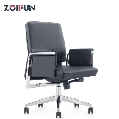 Classic Modern Jumbo Comfort Executive Leather Office Chairs with Arm Rest Pads