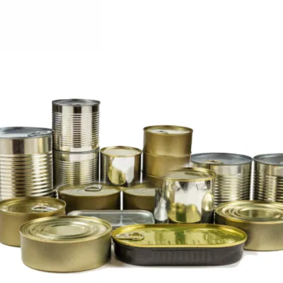 Tin Box Making Printed CMYK or PNS Food Grade Golden Lacquered &nbsp;Tinplate