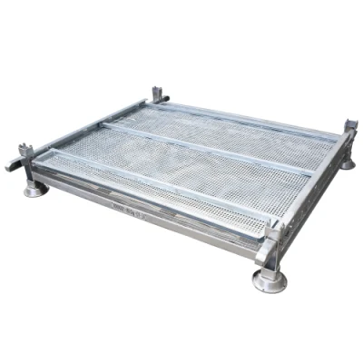 Made in China Zinc Wire Cages Metal Pallet Cage Wire Mesh Container for Storage