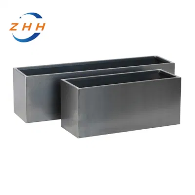 Garden Landscape Metal Corten Steel Rectangular Large Planters Box