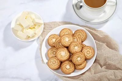 Top Fashion 113G Tin Butter Cookies Danish Cookies