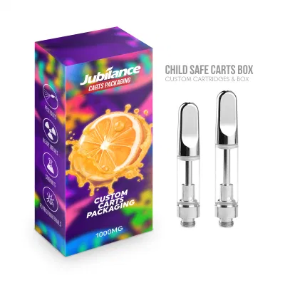 Jubilance Hot Selling Child Proof 510 Cartridge Packaging Box