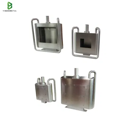 2 Door Metal Hinged Aluminum Enclosure Distribution Control Box with Clear for Electronics