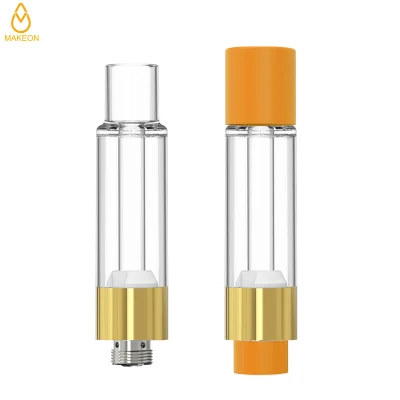 510 Atomizer Makeon G1 Pctg Material Full-Glass 510 Carts Cartridges 1.0ml OEM Brand Custom Packaging Box Lead Free Metals Free
