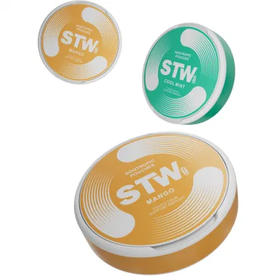 OEM USA Brand Mint Flavor Nootropic Pouches