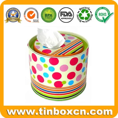 Empty Rectangular Golf Watch Metal Tin Box for Promotional Gifts Packaging