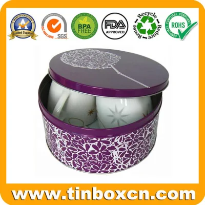 Empty Rectangular Golf Watch Metal Tin Box for Promotional Gifts Packaging