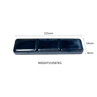 Wholesale Simple Strip Tin Box Mini Fashion Metal Box