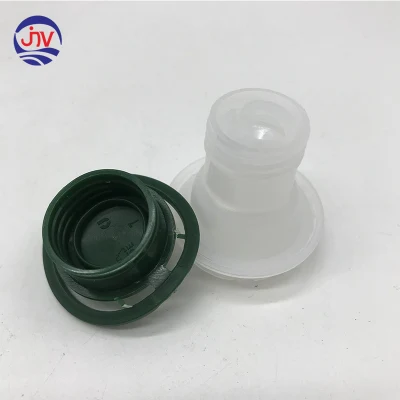 0.5 Lliter Rectangular Empty Tin Can with Plastic Spout Cap
