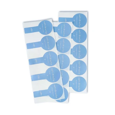 Custom Roll Tdhesive Thanks to Sealing Label Covering Sticker Can Bottle Packaging