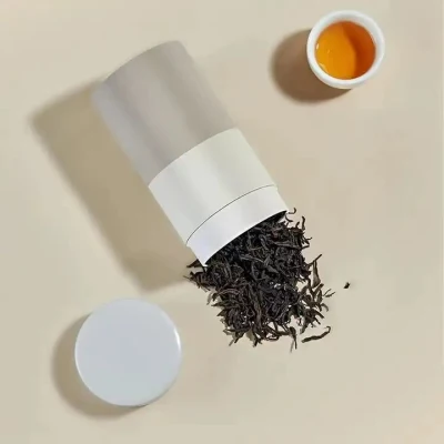 Fashion Empty Cans Spice Coffee Storage Gas Tight Metal Tea Tin Box