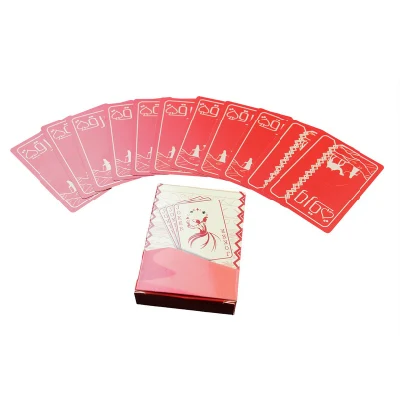 Free Sample Front and Back Both Sides Custom Sublimation Blank Printed Playing Card Case