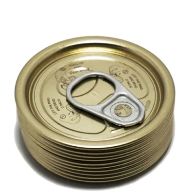 Hot Sale Easy Open Lid 99mm Tinplat Lid Can Lid Cover Metal Tin with Lid Easy Open End TFS Eoe