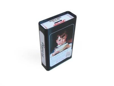  Cute Design Square Gift Kids Money Saving Metal Coin Bank Piggy Tin Boxes Packaging