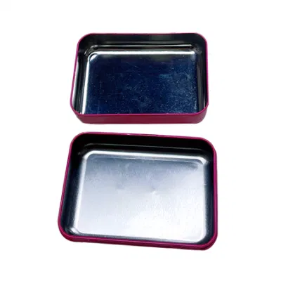New Cute Cartoon Christmas Gift Wrapping Birthday Candy Tin Box