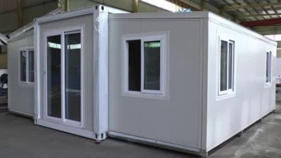 Steel Metal Portable Prefab Prefabricated House Expandable Container House with Two Bedrooms
