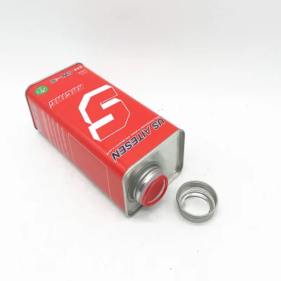 1L Gasoline Synthetic Motor Oil Tin Packaging Can