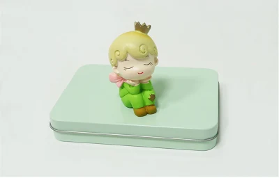 Wholesale Custom Colored Thin Rectangular Playing Cards Postcard Packaging Metal Tin Case