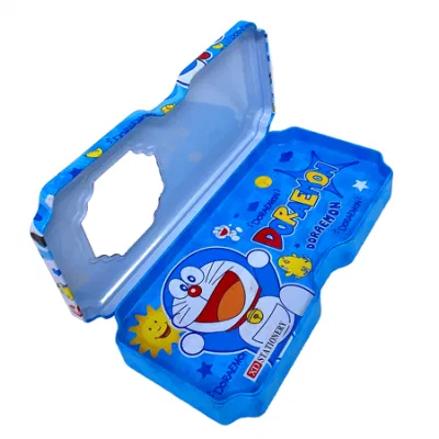 Creative Cartoon Double-Layer Pencil Case Multi-Functional Pencil Tin Case