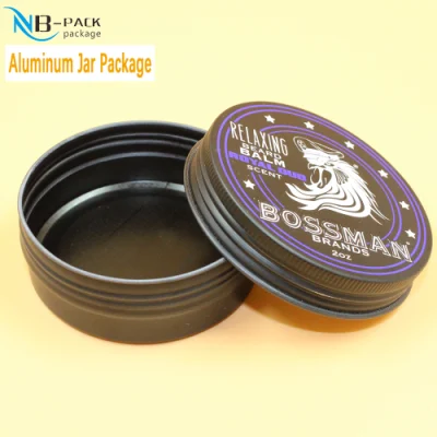 Nb-Pack Aluminum Tin Metal Aluminum Containers Stainless Aluminum Tin Airtight Jars