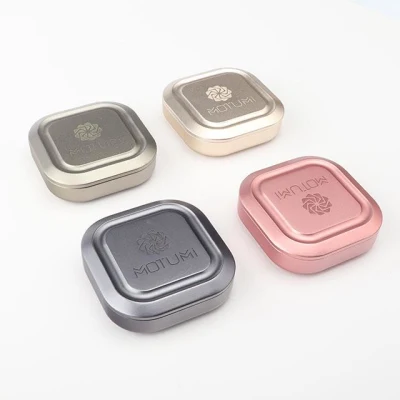 Custom Mini Portable Fashion Women Fixed Balm Tin Box
