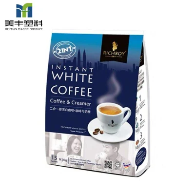 Custom Printing Coffee Tin Sachet Box Pouch Green Tea High Barrier Tea Packaging
