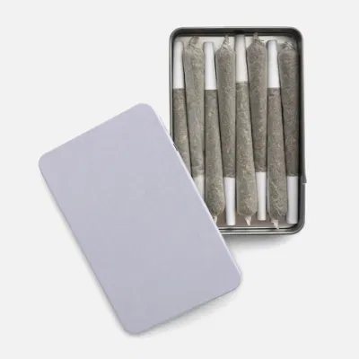 Factory Manufacturer Child Resistant Imprinted Tin Can Box