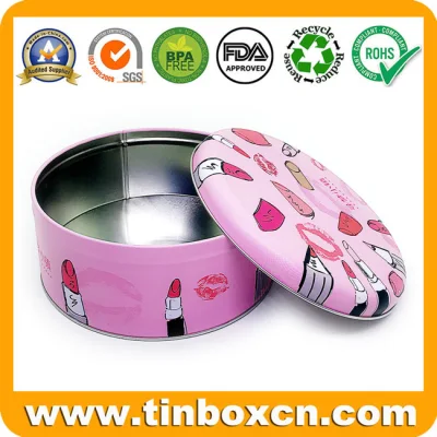 Bake Packaging Box Large Metal Round Cake Tins for Food