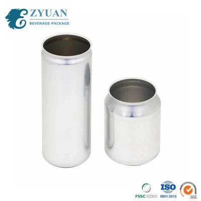 Exporter 2 Pieces Food Grade Beverage Beer Craft Beer Soda Energy Drinks Juice Soft Drink Alcohol Drink Spirits Carbonated Slim 250ml Stubby 250ml Aluminum Can