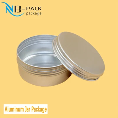 Cosmetic Packaging Aluminum Jars Wax Cream Jar, Small Tin Containers 30g
