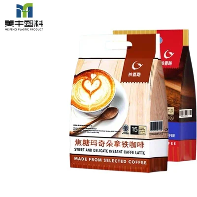 Custom Printing Coffee Tin Sachet Box Pouch Green Tea High Barrier Tea Packaging
