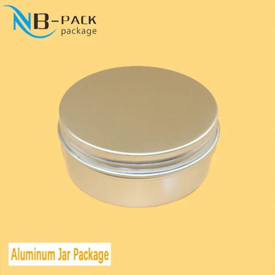 Cosmetic Packaging Aluminum Jars Wax Cream Jar, Small Tin Containers 30g