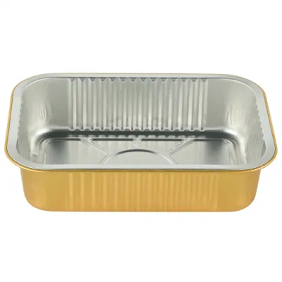 Disposable Tin Foil Lunch Food Container