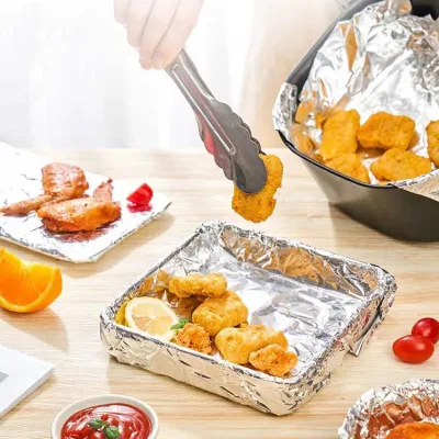 Baking Heavy Duty Aluminium Foil Paper Catering Tin Oven BBQ Grill Baking