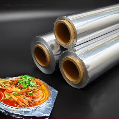 Tinfoil Price Aluminium Foil Roll Tin Box with Foil Printing