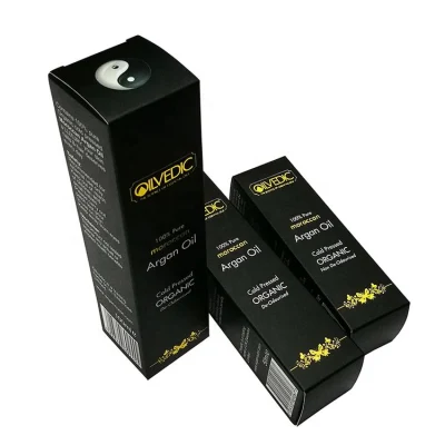 Custom Printed Cardboard Face Cream Product Cosmetic Paper Box for Perfume Packaging