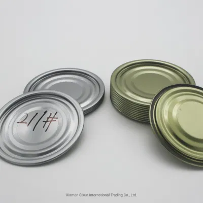 Food Grade 211# Tinplate End Eoe for Tin Can Packing