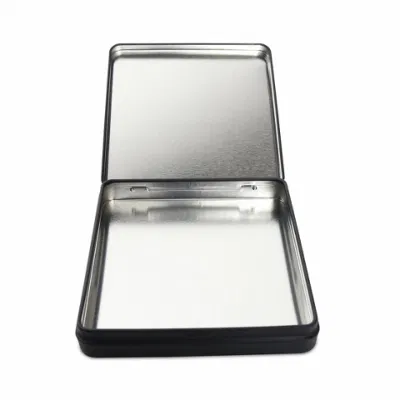 Child Resistant Tin Container with Lid Screw Top Tin Can Mini Tin Box Packaging
